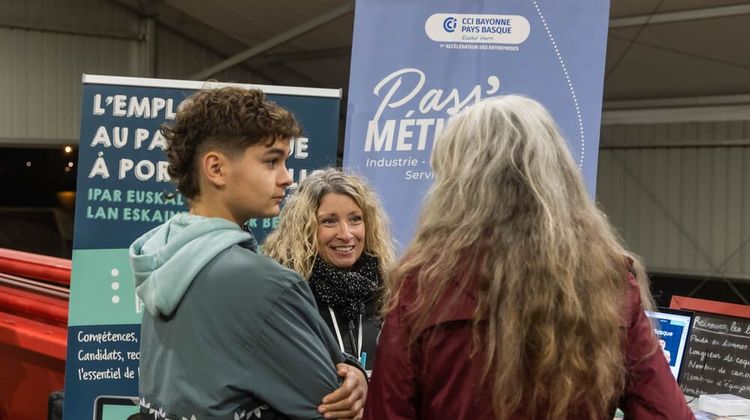 La première édition de la Nuit de l'Orientation organisée par la CCI Bayonne Pays Basque. Crédit photo : Richard Lajusticia.